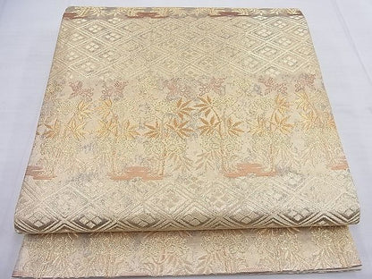 平和屋着物◎六通柄袋帯 桐竹鳳凰 逸品 BAAF7650ea