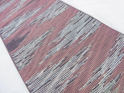 平和屋着物◎六通柄袋帯 霞文 金糸 逸品 BAAF5316th
