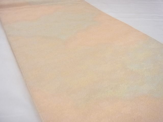 平和屋着物◎全通柄袋帯 綴れ 霞文 金糸 逸品 BAAF4241xa
