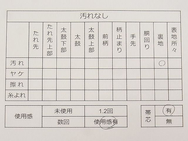 平和屋着物◎太鼓柄袋帯 駒刺繍 草花文 金銀彩 逸品 CAAE3936ku