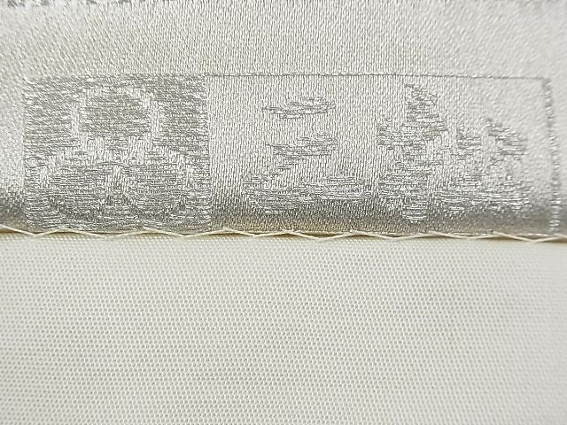 平和屋着物◎六通柄袋帯 唐織 地紙花文 源氏物語 金銀糸 逸品 BAAF4348xa