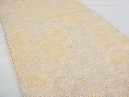 平和屋着物◎全通柄袋帯 綴れ 霞文 金糸 逸品 BAAF4361xa