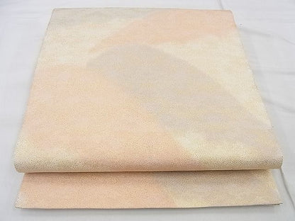平和屋着物◎全通柄袋帯 砂子綴 重山 金糸 逸品 BAAF4391xa