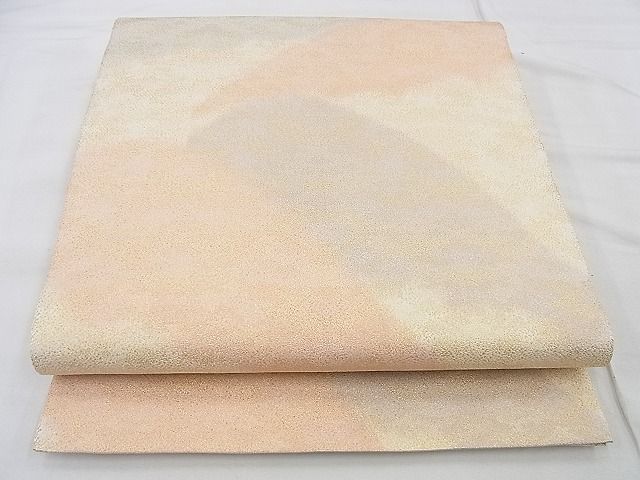 平和屋着物◎全通柄袋帯 砂子綴 重山 金糸 逸品 BAAF4391xa