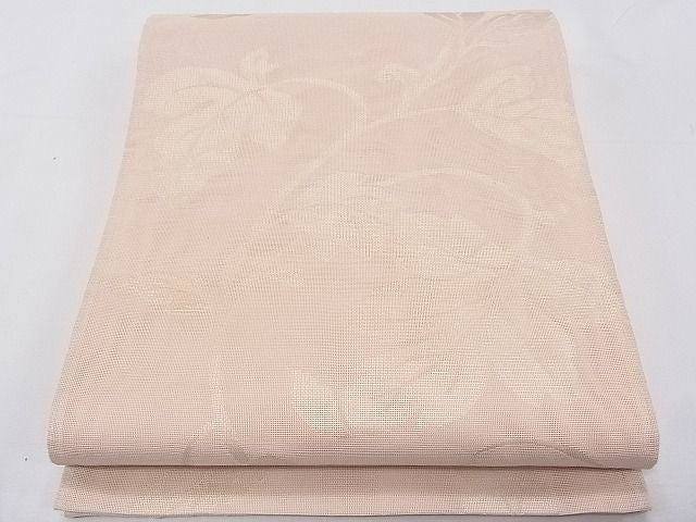 平和屋着物■夏物 六通柄袋帯 花唐草文 金糸 逸品 CAAE8441fb