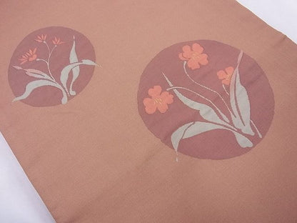 平和屋着物◎六通柄袋帯 華乃木 逸品 BAAE8732cm