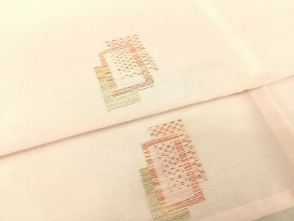 平和屋着物■夏物 小紋 色紙文 AAAH3908Bnp