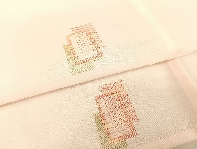 平和屋着物■夏物 小紋 色紙文 AAAH3908Bnp