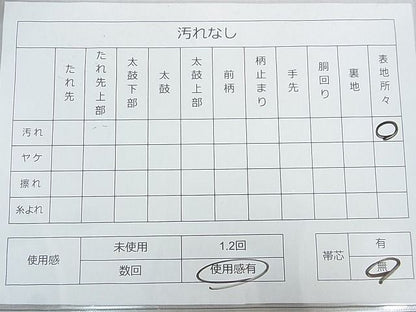 平和屋着物◎西陣 川島織物 両面六通柄京袋帯 舞蝶花文 DAAF0560ya