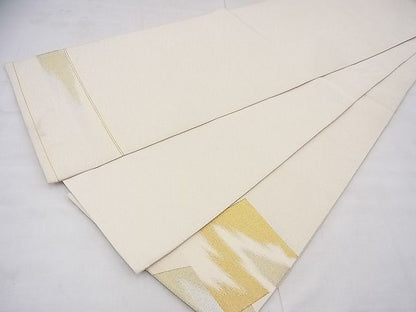 平和屋着物◎太鼓柄袋帯 綴れ 四季重ね霞文 金銀糸 逸品 BAAF3719fk