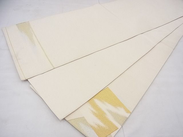 平和屋着物◎太鼓柄袋帯 綴れ 四季重ね霞文 金銀糸 逸品 BAAF3719fk
