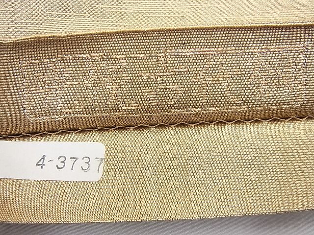 平和屋着物◎六通柄袋帯 唐織 光悦古代錦 金糸 逸品 BAAF3841fk