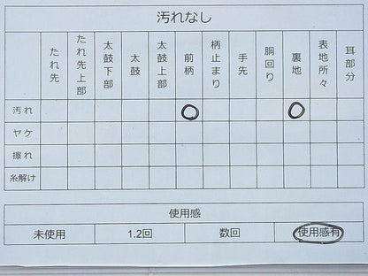 平和屋着物◎六通柄袋帯 石摺唐糸 霞文 逸品 BAAF9267du