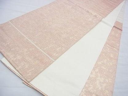 平和屋着物◎六通柄袋帯 霞文 金糸 逸品 BAAF9307du