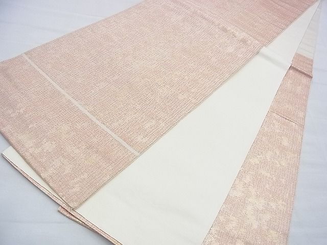 平和屋着物◎六通柄袋帯 霞文 金糸 逸品 BAAF9307du