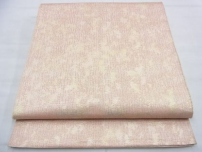 平和屋着物◎六通柄袋帯 霞文 金糸 逸品 BAAF9307du