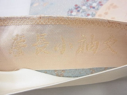 平和屋着物◎六通柄袋帯 唐織 慶長小袖文 金糸 逸品 BAAF9355du