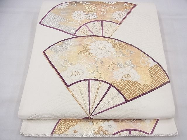 平和屋着物◎六通柄袋帯 唐織 金彩古典錦 金銀糸 逸品 BAAG1233fk