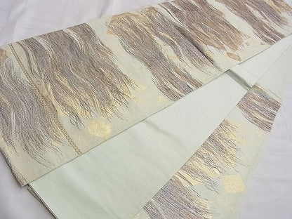 平和屋着物◎六通柄袋帯 悦雲亭 金糸 逸品 BAAF6878ow