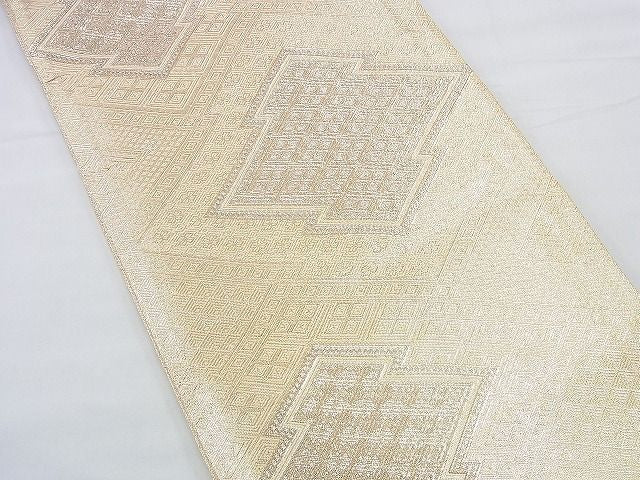 平和屋着物◎佐賀錦 全通柄袋帯 松川菱 金糸 逸品 BAAF2945kj