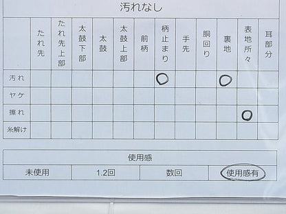 平和屋着物◎六通柄袋帯　扇面散らし　金糸　逸品　BAAF9905du