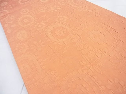 平和屋着物◎全通柄袋帯 ふくれ織 花尽くし 逸品 BAAF9907du