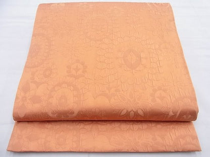 平和屋着物◎全通柄袋帯 ふくれ織 花尽くし 逸品 BAAF9907du