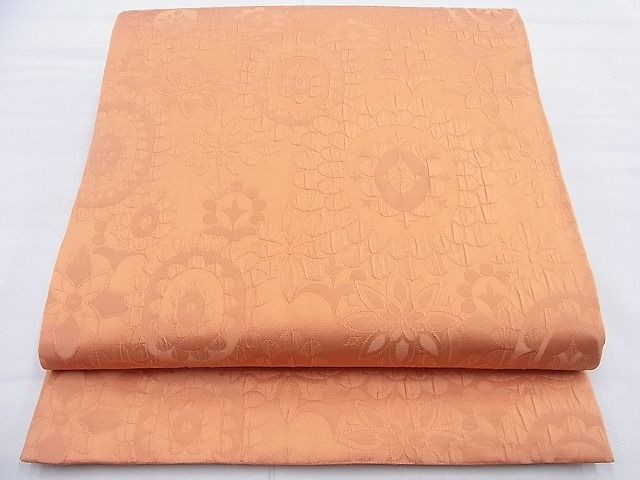 平和屋着物◎全通柄袋帯 ふくれ織 花尽くし 逸品 BAAF9907du