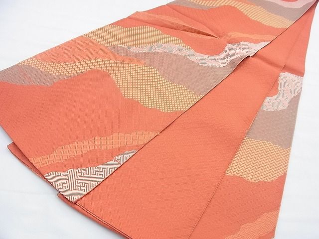 平和屋着物◎六通柄袋帯 道長吉祥文 逸品 BAAF9971du