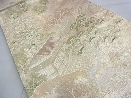 平和屋着物◎佐賀錦 六通柄袋帯 洛桐錦 金糸 逸品 BAAG2630du