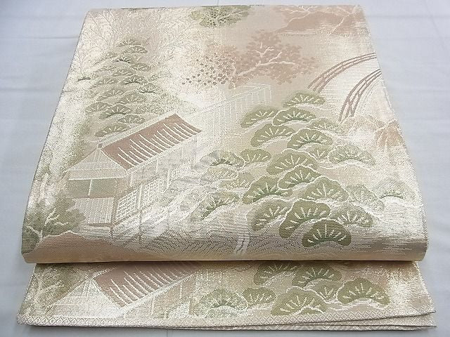 平和屋着物◎佐賀錦 六通柄袋帯 洛桐錦 金糸 逸品 BAAG2630du