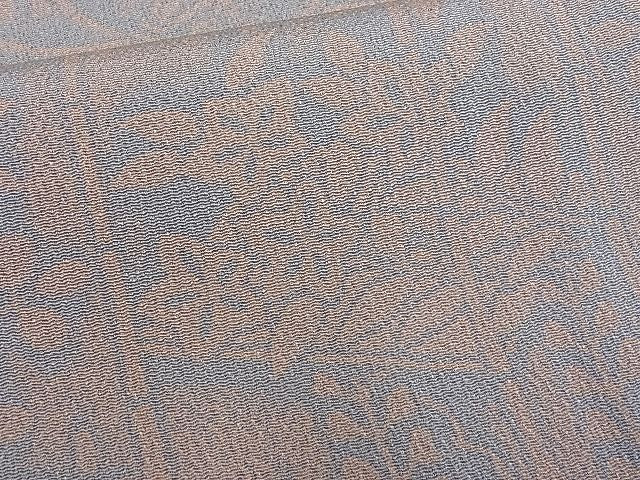 平和屋着物□上質な小紋 草花文 鬼しぼ縮緬 逸品 DAAE4719jm