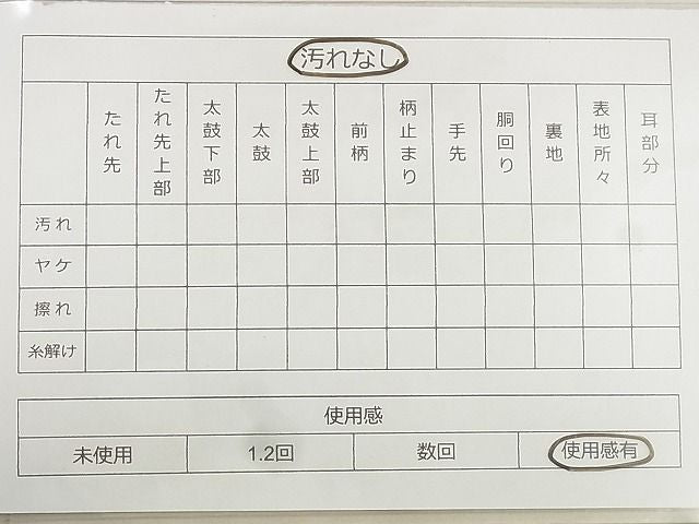 平和屋着物◎佐賀錦 六通柄袋帯 風景文 銀糸 逸品 BAAG0804qt