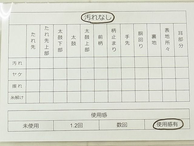 平和屋着物◎六通柄袋帯 唐織 檜扇散らし 銀糸 逸品 BAAG0975qt