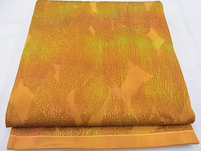 平和屋着物◎六通柄袋帯 葉尽くし 逸品 BAAF7710ea