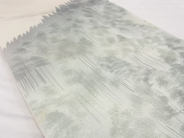 平和屋着物◎太鼓柄袋帯 手描き 樹林文 逸品 BAAG3233xa
