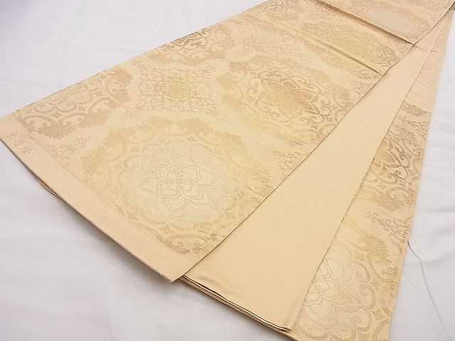 平和屋着物◎六通柄袋帯 京蒔絵 金糸 逸品 BAAG3294xa