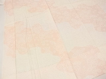 平和屋着物■長襦袢 無双仕立て 辻が花 暈し染め 正絹 逸品 AAAH2744Ata