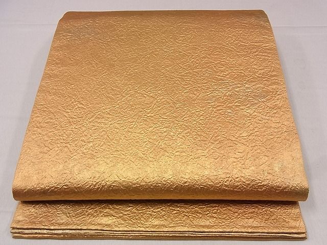 平和屋着物◎両面 六通柄袋帯 霞文 金彩 逸品 CAAF0662dy