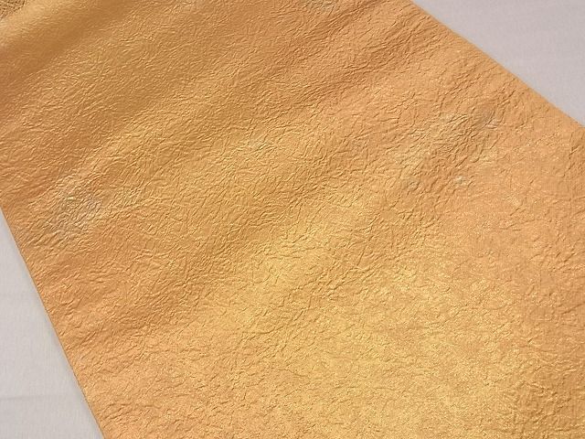 平和屋着物◎両面 六通柄袋帯 霞文 金彩 逸品 CAAF0662dy