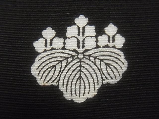平和屋着物■豪華黒留袖 駒刺繍 地紙重ね飛鶴文 金彩 逸品 CAAF0274ev
