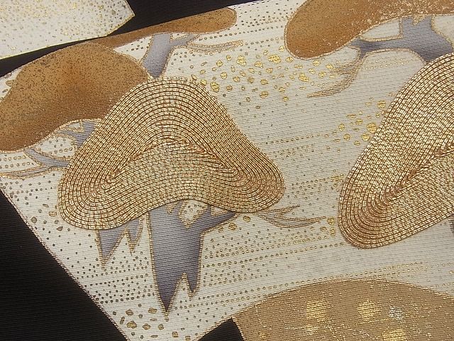 平和屋着物■豪華黒留袖 駒刺繍 地紙重ね飛鶴文 金彩 逸品 CAAF0274ev