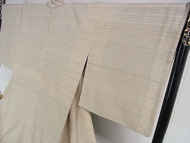 平和屋本店●極上 インド・アッサム 野蚕糸 手織 ムガシルク 逸品 DZAA1312kh4