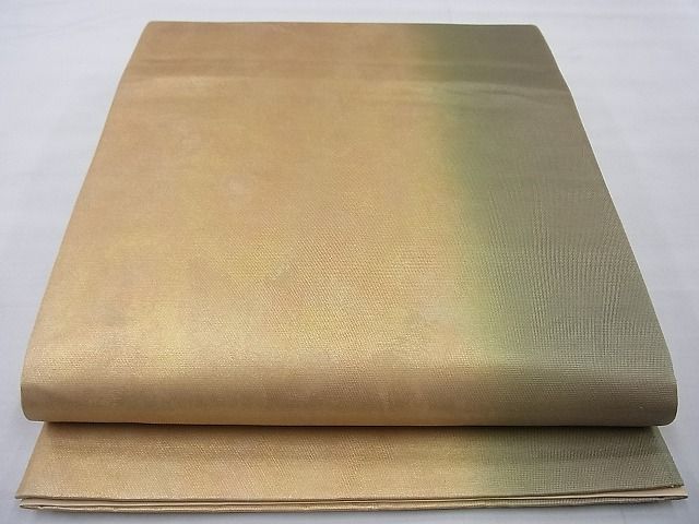 平和屋着物◎六通柄袋帯 霞文 引箔 逸品 BAAG1651cm