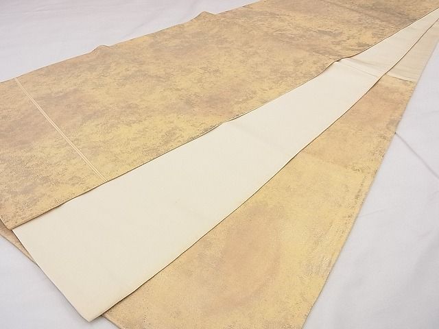 平和屋着物◎六通柄袋帯 霞文 金糸 引箔 逸品 BAAG0024if