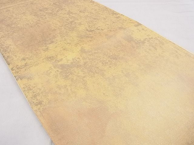 平和屋着物◎六通柄袋帯 霞文 金糸 引箔 逸品 BAAG0024if