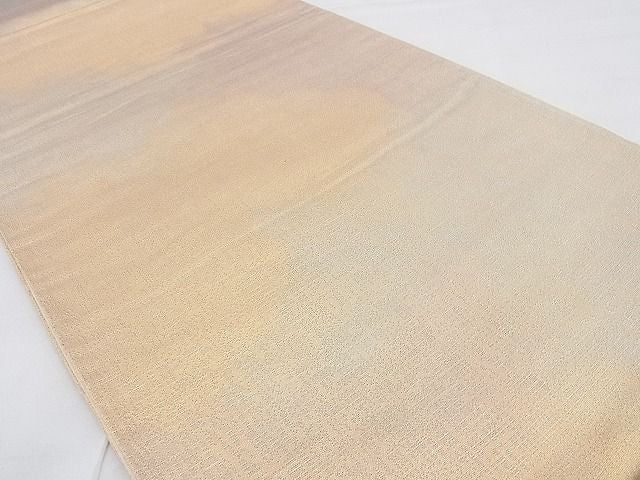 平和屋着物◎全通柄袋帯 霞文 金糸 逸品 BAAG0064if