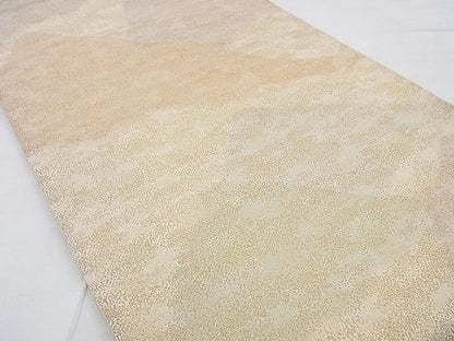 平和屋着物◎全通柄袋帯 砂子綴れ 遠山文様 金糸 逸品 BAAG0070if