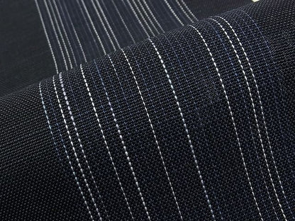 平和屋本店＊極上 夏物 石川県指定無形文化財 能登上布 本麻手織上布 八寸名古屋帯 間道 証紙付き 逸品 未使用 CZAA0477s4