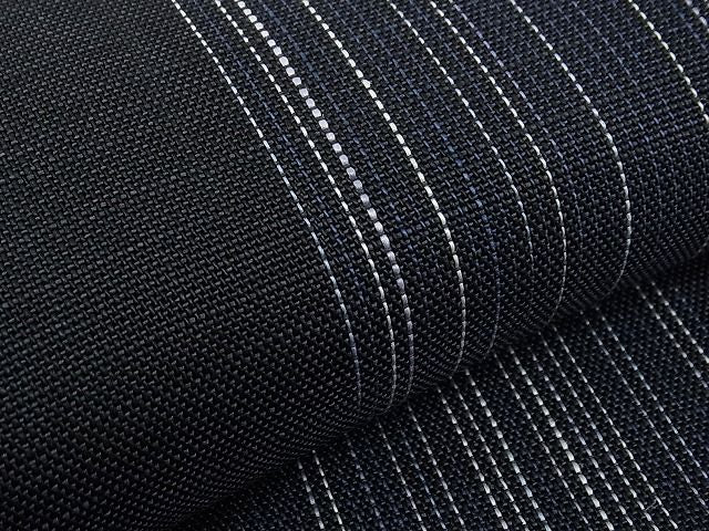 平和屋本店＊極上 夏物 石川県指定無形文化財 能登上布 本麻手織上布 八寸名古屋帯 間道 証紙付き 逸品 未使用 CZAA0477s4